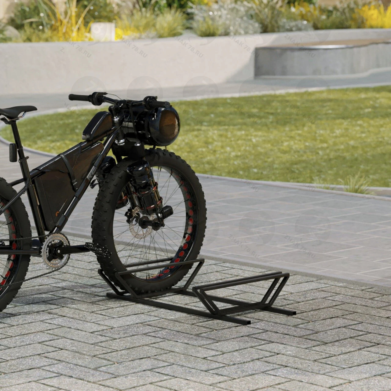 Держатель для велосипеда 100x10x20см Держатель для велосипеда 100x10x20см