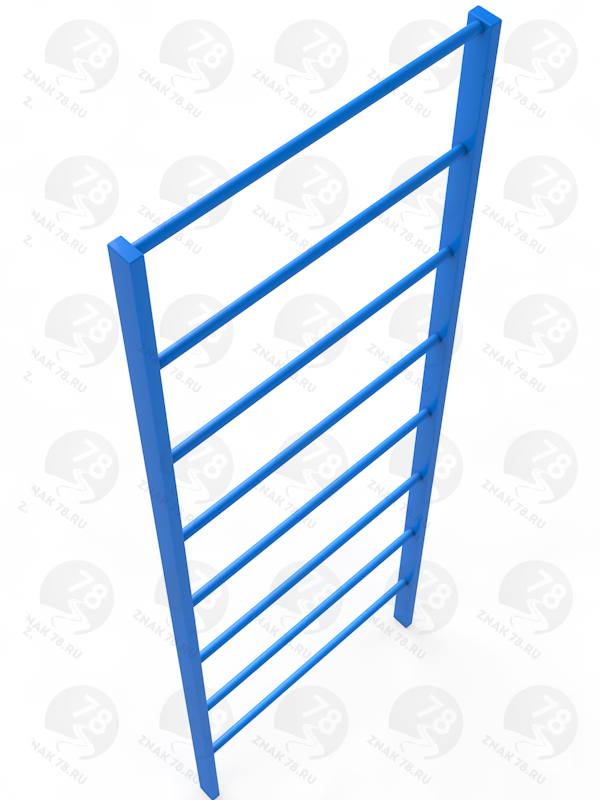 Шведская стенка уличная, высота 2800мм Шведская стенка уличная, высота 2800мм