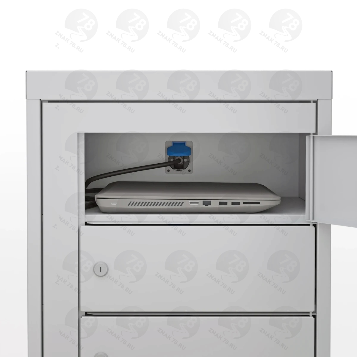 Шкаф для хранения и зарядки 10 ноутбуков Шкаф для хранения и зарядки 10 ноутбуков